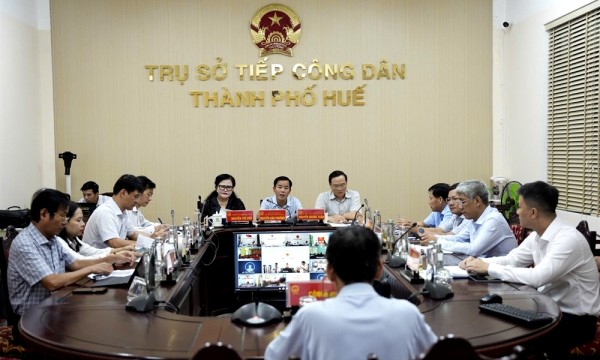 TP Huế: Tăng cường hiệu quả công tác tiếp công dân, giải quyết khiếu nại, tố cáo