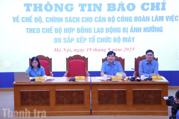 Dự kiến chi hơn 400 tỷ đồng cho cán bộ công đoàn nghỉ việc do sắp xếp bộ máy