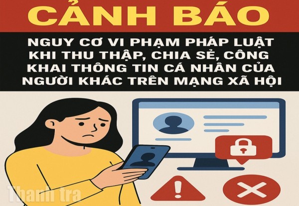 Tây Ninh: Cảnh báo nguy cơ vi phạm pháp luật về bảo vệ dữ liệu cá nhân trên không gian mạng