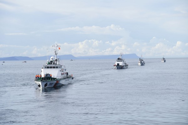 Bộ Tư lệnh Vùng Cảnh sát biển 4 diễn tập bắn đạn thật, khẳng định sức mạnh chiến đấu