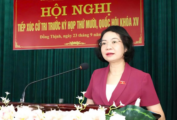 Ninh Bình: Cử tri xã Đồng Thịnh kiến nghị một số nội dung về đầu tư cơ sở hạ tầng