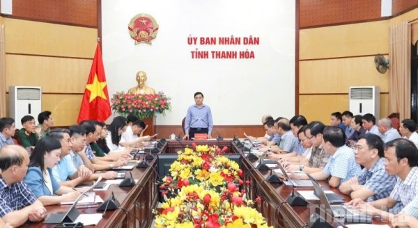 Thanh Hóa họp chủ động ứng phó với bão Ragasa