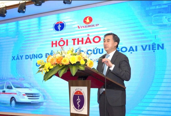 Bộ Y tế gấp rút hoàn thiện đề án cấp cứu ngoại viện nhằm nâng cao năng lực ứng phó tình huống khẩn cấp