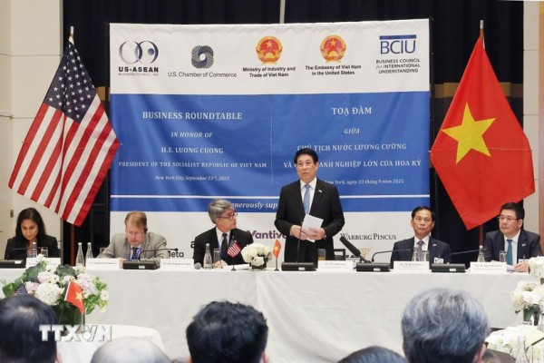 Chủ tịch nước kêu gọi cộng đồng doanh nghiệp Hoa Kỳ đầu tư quy mô lớn hơn, sâu hơn tại Việt Nam