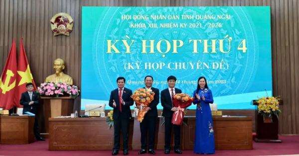 Quảng Ngãi: Bầu thêm 2 Phó Chủ tịch UBND tỉnh