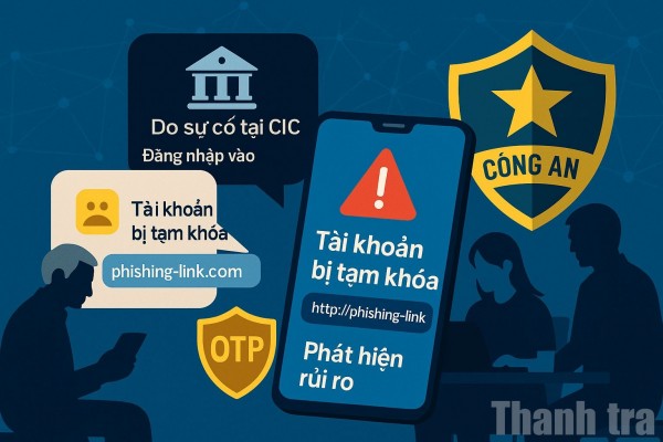 Biện pháp phòng tránh tội phạm lừa đảo lợi dụng sự cố an ninh mạng tại CIC