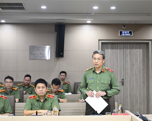 Đẩy mạnh công tác chuẩn bị Đại hội đại biểu Đảng bộ Công an Trung ương