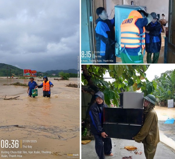 Thanh Hoá: Nhiều xã miền núi bị ngập lụt và nguy cơ sạt lở đất