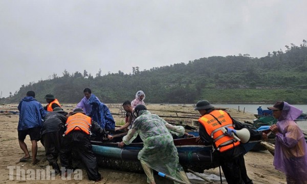 TP Huế: Huy động gần 28.000 người, hàng trăm phương tiện ứng phó bão số 10