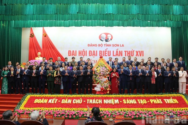 Bầu 54 đồng chí vào Ban Chấp hành Đảng bộ tỉnh Sơn La khóa XVI, nhiệm kỳ 2025 - 2030