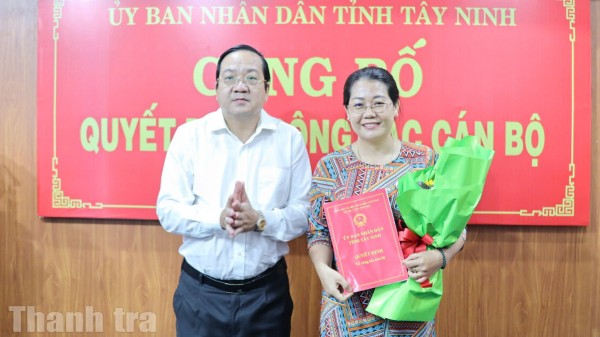 Tây Ninh có Trưởng ban Tiếp công dân mới