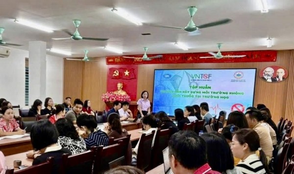 Sơn La: Tập huấn, hướng dẫn xây dựng trường học không khói thuốc lá cho 100 cán bộ, giáo viên