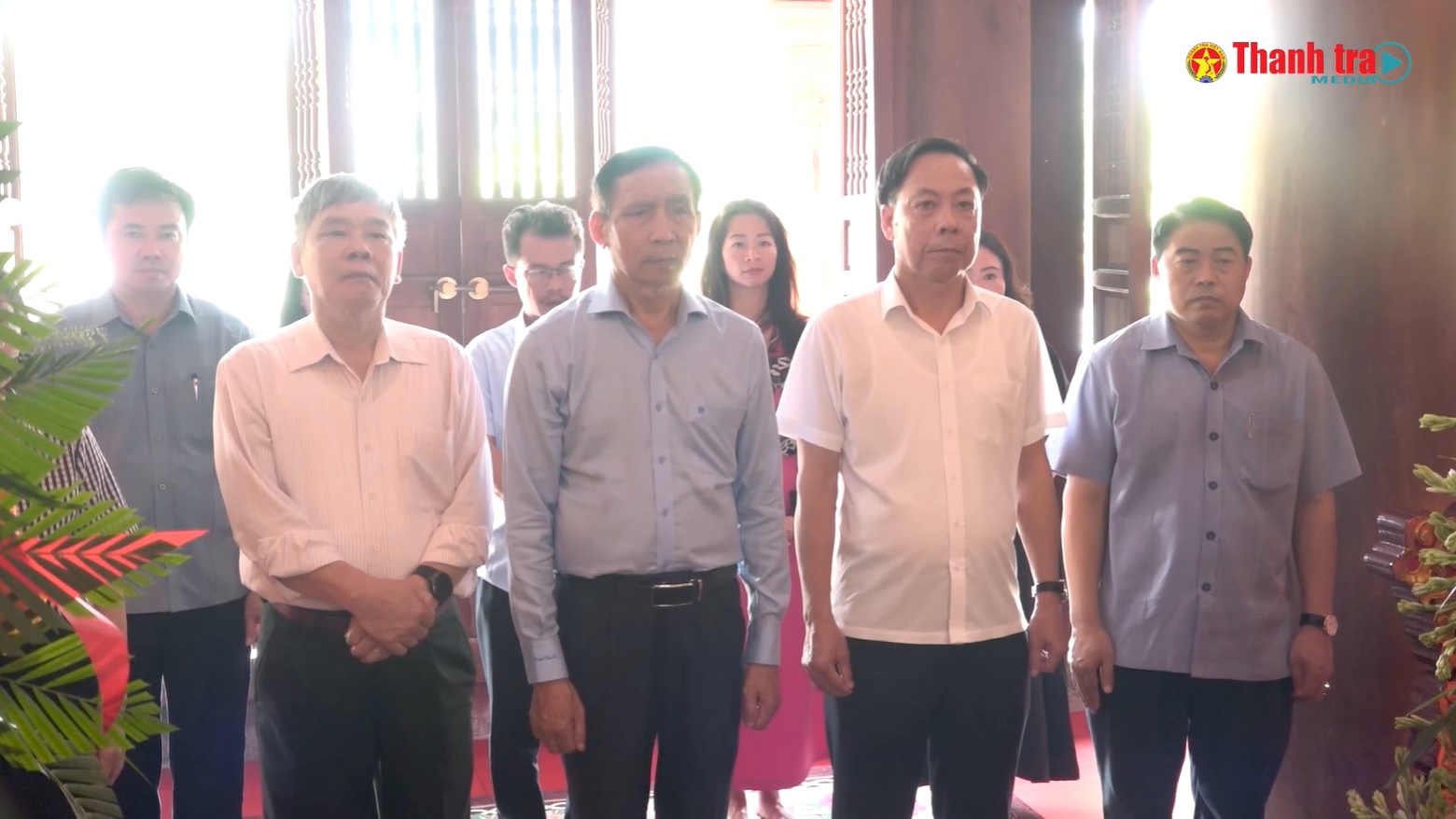 Những người làm công tác thanh tra tưởng nhớ công lao Chủ tịch Hồ Chí Minh