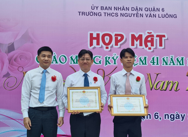 Người hiệu trưởng với trái tim vì học sinh: Thầy Đinh Phú Cường để lại dấu ấn từ sự tận tâm