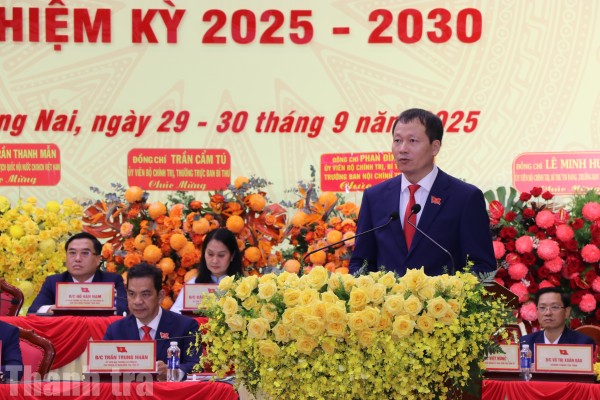 Ông Vũ Hồng Văn giữ chức Bí thư Tỉnh ủy Đồng Nai