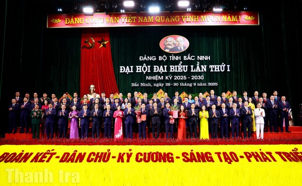 Đại hội đại biểu Đảng bộ tỉnh Bắc Ninh lần thứ I thành công tốt đẹp