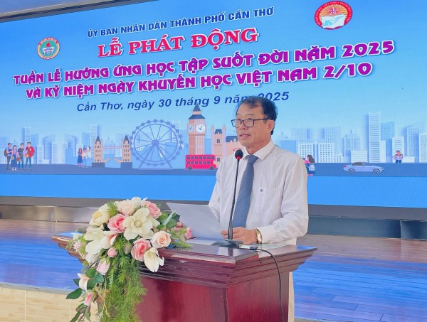 Cần Thơ: Phát động “Tuần lễ hưởng ứng học tập suốt đời” năm 2025