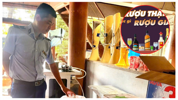 Hà Nội: Phát hiện gần 150 lít rượu thủ công không nhãn mác tại quán ăn