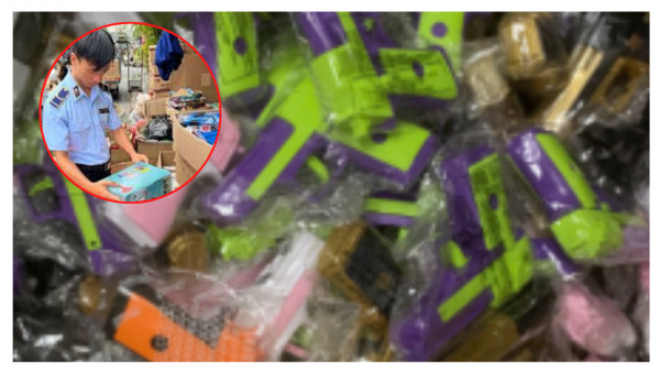 Hà Nội thu giữ hàng trăm khẩu súng đồ chơi bạo lực dịp Tết Trung thu 2025