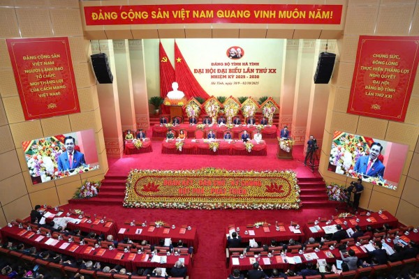 Khai mạc Đại hội đại biểu Đảng bộ tỉnh Hà Tĩnh lần thứ XX, nhiệm kỳ 2025-2030