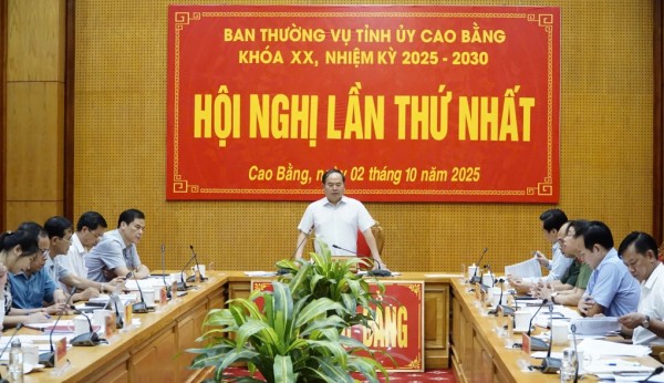 Cao Bằng: Cho ý kiến chỉ đạo vào các chương trình trọng tâm, kế hoạch thực hiện nội dung đột phá, nhiệm kỳ 2025 – 2030