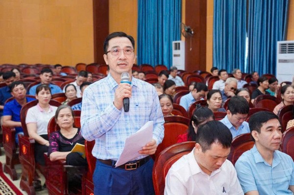 Ninh Bình: Cử tri kiến nghị khắc phục bất cập về hạ tầng công nghệ thông tin trong hoạt động của chính quyền địa phương 2 cấp