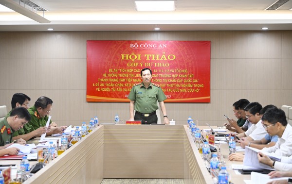 Bộ Công an xây dựng đề án tích hợp các đầu số 113, 114, 115
