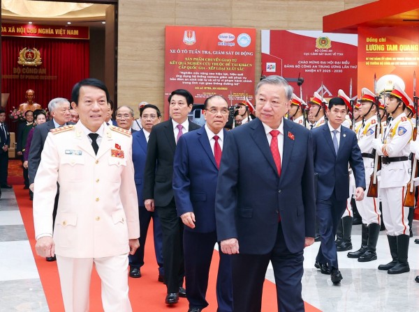 Khai mạc Đại hội đại biểu Đảng bộ Công an Trung ương