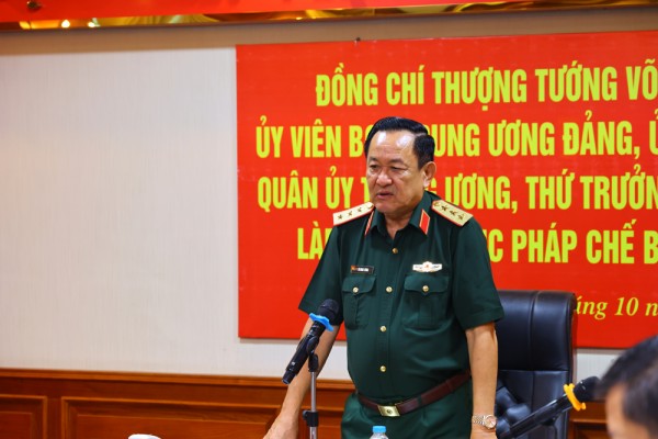 Công tác tư pháp trong quân đội: Trụ cột kiểm soát quyền lực, phòng, chống tham nhũng, lãng phí, tiêu cực
