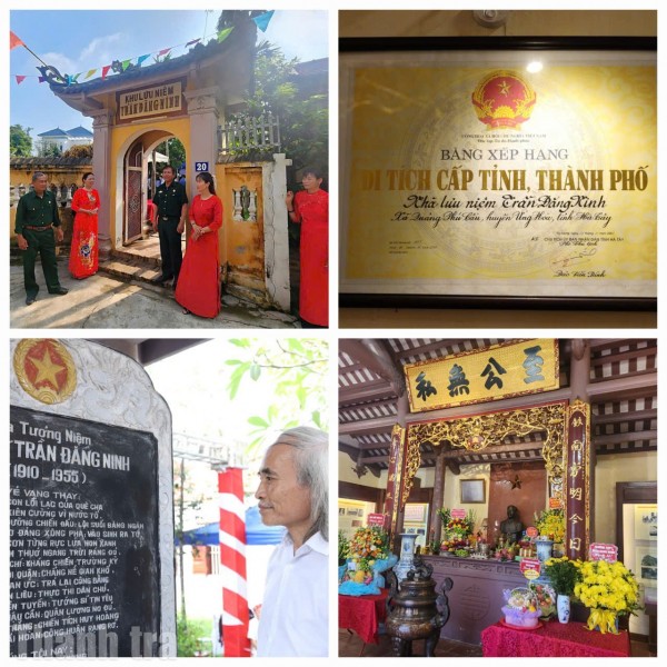 Thăm Khu lưu niệm Phó Tổng Thanh tra Chính phủ đầu tiên