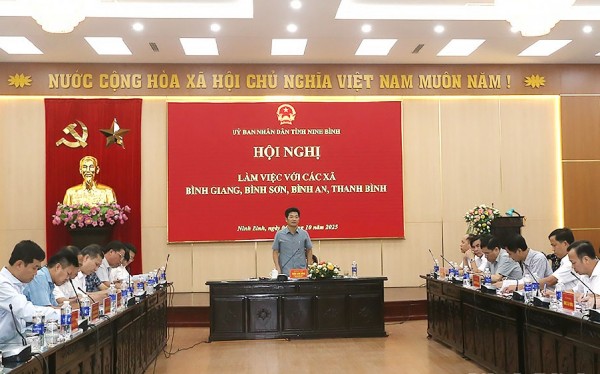 Ninh Bình: Một số khó khăn, hạn chế qua 3 tháng vận hành mô hình chính quyền địa phương 2 cấp