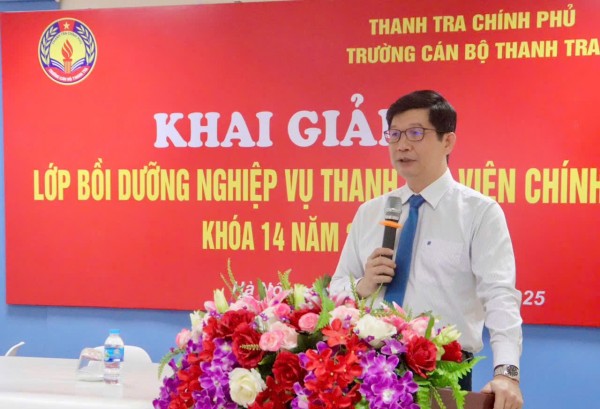 100 học viên tham dự lớp bồi dưỡng nghiệp vụ thanh tra viên chính K14/2025