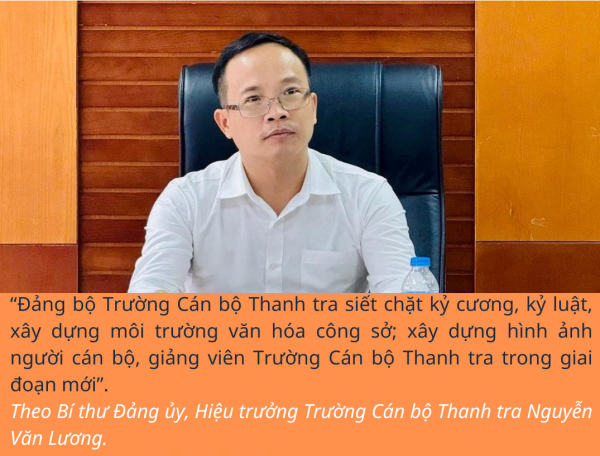 Siết chặt kỷ cương, kỷ luật, xây dựng hình ảnh người cán bộ, giảng viên trong giai đoạn mới