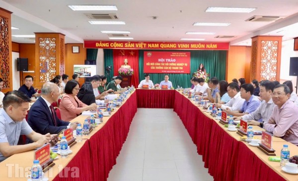 Công tác bồi dưỡng nghiệp vụ quyết định xây dựng thành công đội ngũ thanh tra chuyên nghiệp