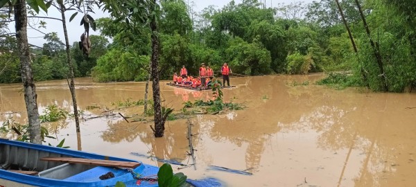 Ứng phó của lực lượng công an với lũ, lụt, lũ ống, lũ quét, sạt lở đất ở Bắc Bộ
