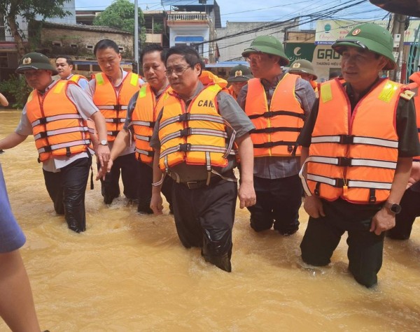 Thủ tướng Chính phủ kiểm tra, chỉ đạo công tác ứng phó, khắc phục hậu quả mưa lũ tại Thái Nguyên