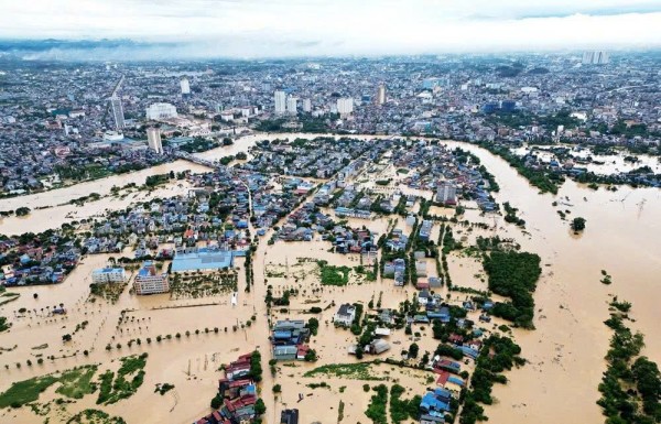 Nhiều nơi ở Thái Nguyên, Cao Bằng, Lạng Sơn còn ngập lụt sâu trong 3 - 4 ngày tới