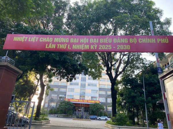 Đảng bộ Trường Cán bộ Thanh tra triển khai tuyên truyền Đại hội đại biểu Đảng bộ Chính phủ nhiệm kỳ 2025 - 2030