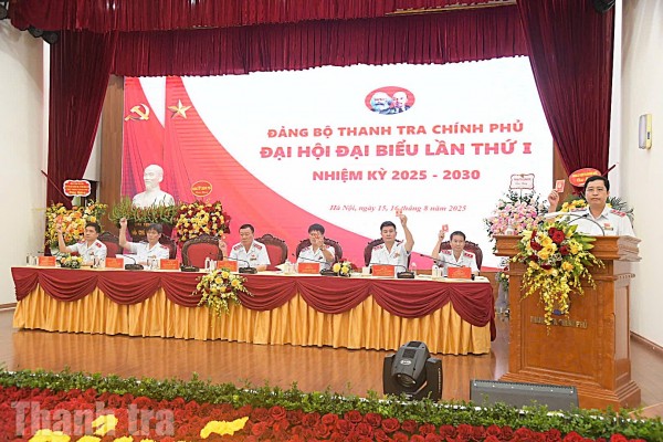 Đảng uỷ Thanh tra Chính phủ quyết liệt trong chỉ đạo, thực hiện công tác kiểm tra, giám sát