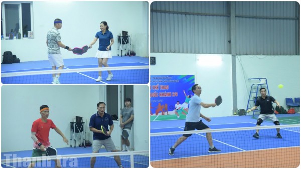 Đội Pickleball Thanh tra Chính phủ sẵn sàng tham gia Hội thao ngành Thanh tra với tinh thần đoàn kết