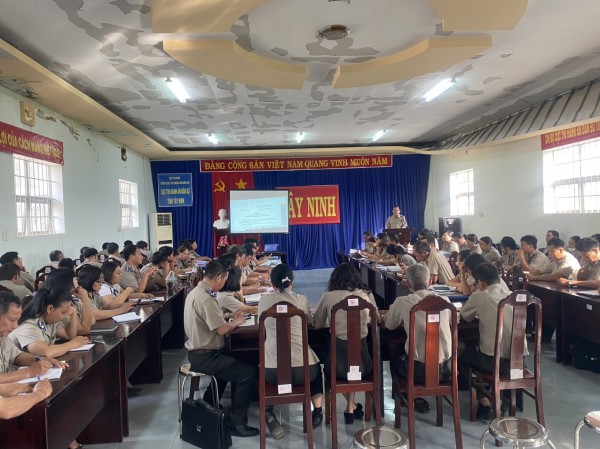 THADS tỉnh Tây Ninh tăng cường hiệu quả công tác tiếp công dân, giải quyết khiếu nại, tố cáo