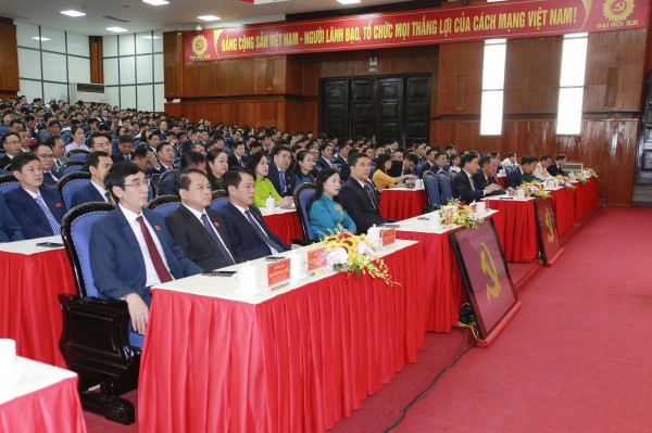 Đại hội Đảng bộ tỉnh Thanh Hóa lần thứ XX hoàn thành phiên trù bị