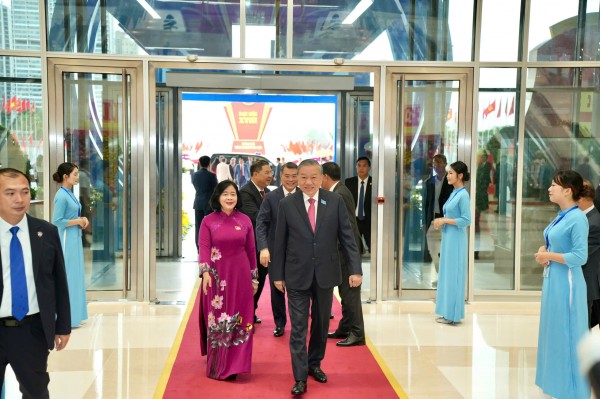 Tổng Bí thư Tô Lâm dự Đại hội Đảng bộ TP Hà Nội