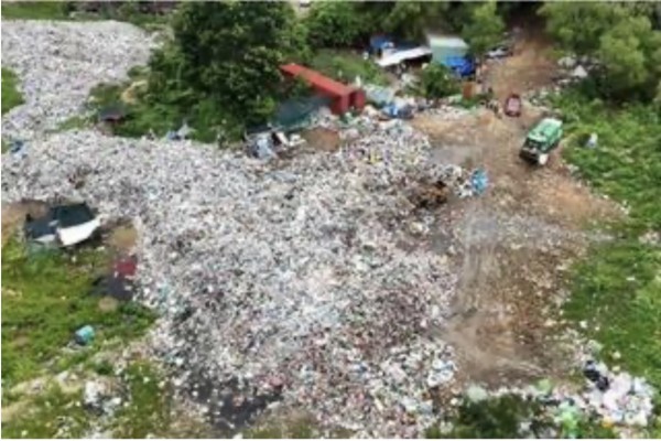 Thanh Hóa: Công ty TNHH Đá tự nhiên Nam Giang bị phạt 50 triệu đồng vì đổ thải ra môi trường