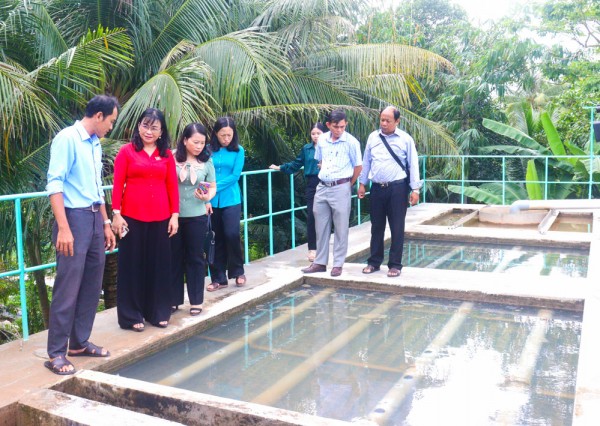 Vĩnh Long: Yêu cầu bảo đảm cung cấp nguồn nước sạch phục vụ sinh hoạt cho người dân xã Trà Côn