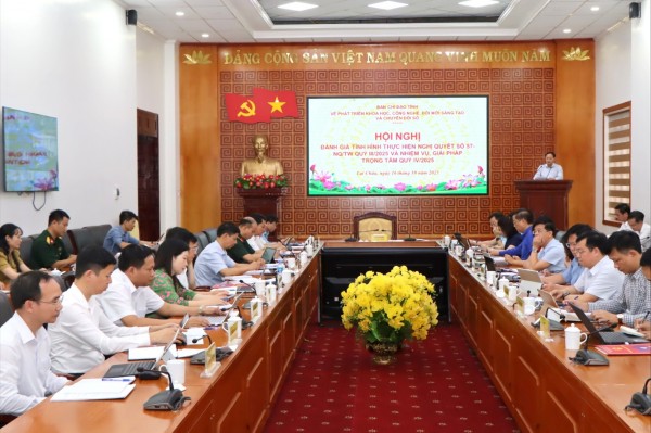 Lai Châu quyết liệt thực hiện Nghị quyết 57-NQ/TW, thúc đẩy đổi mới sáng tạo và chuyển đổi số