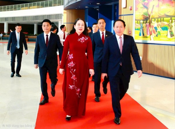 Phó Chủ tịch nước Võ Thị Ánh Xuân dự Đại hội thi đua yêu nước thành phố Hải Phòng lần thứ Nhất