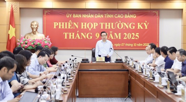 Cao Bằng quyết liệt thực hiện các nhiệm vụ trọng tâm quý IV năm 2025