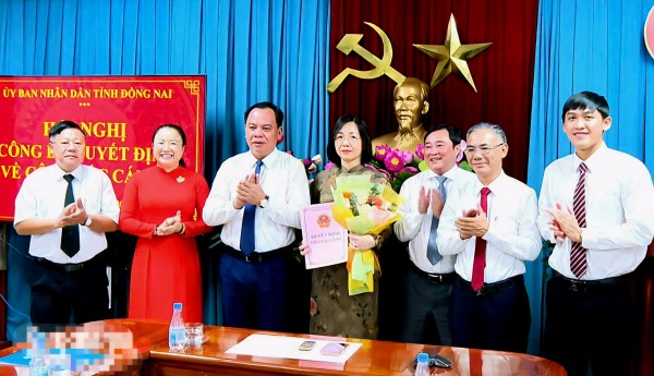 Bổ nhiệm bà Trần Thị Song Bình giữ chức Phó Chánh Thanh tra tỉnh Đồng Nai