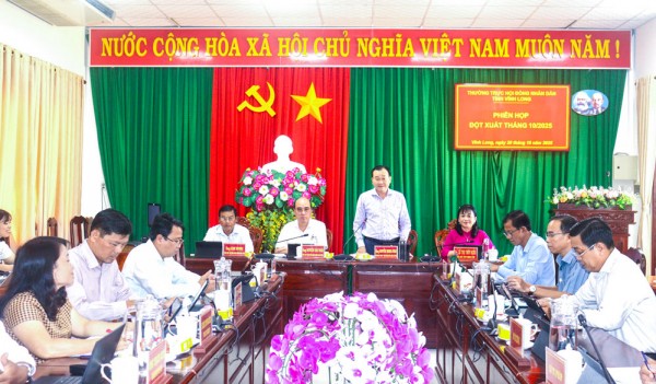 Vĩnh Long: Thường trực HĐND tỉnh họp đột xuất cho ý kiến về mức học phí năm học 2025–2026